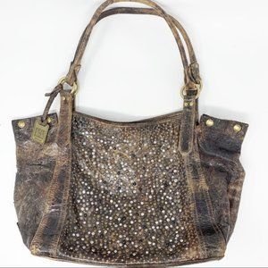 Frye Deborah Leather Shoulder Bag